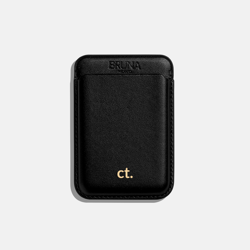 The MagSafe Wallet - Black Caviar