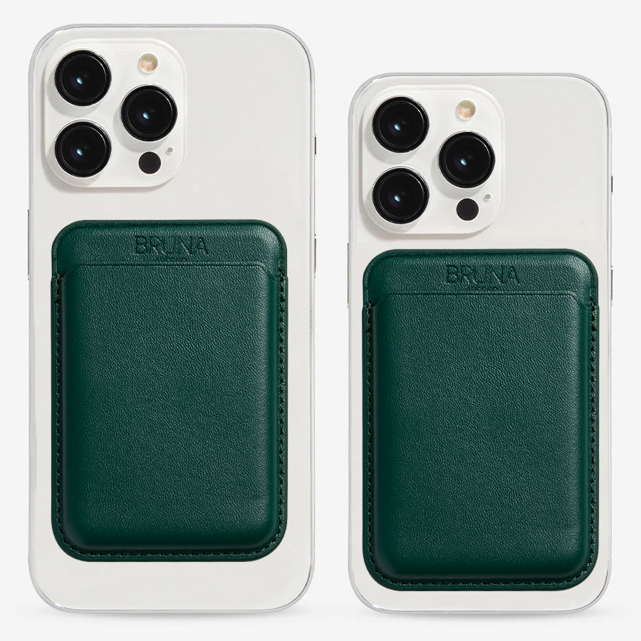 The MagSafe Wallet - Forest Green