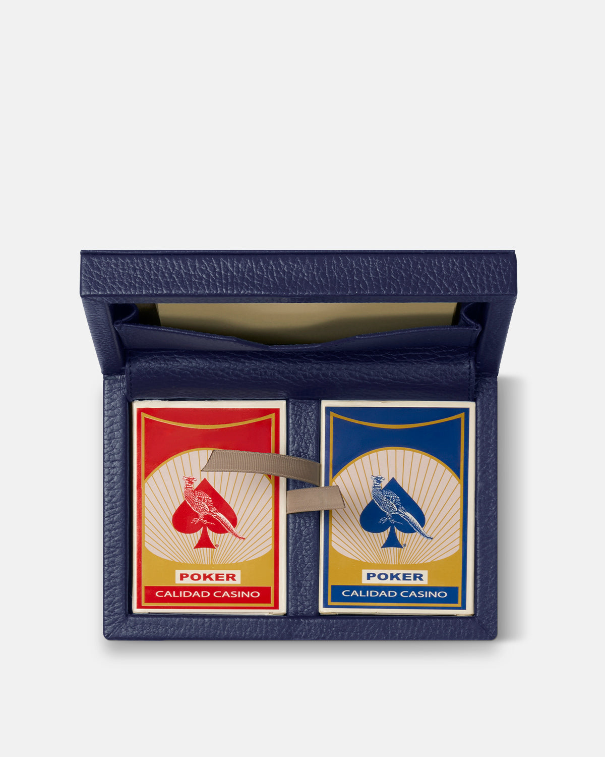 Caja con Naipes - Navy Blue