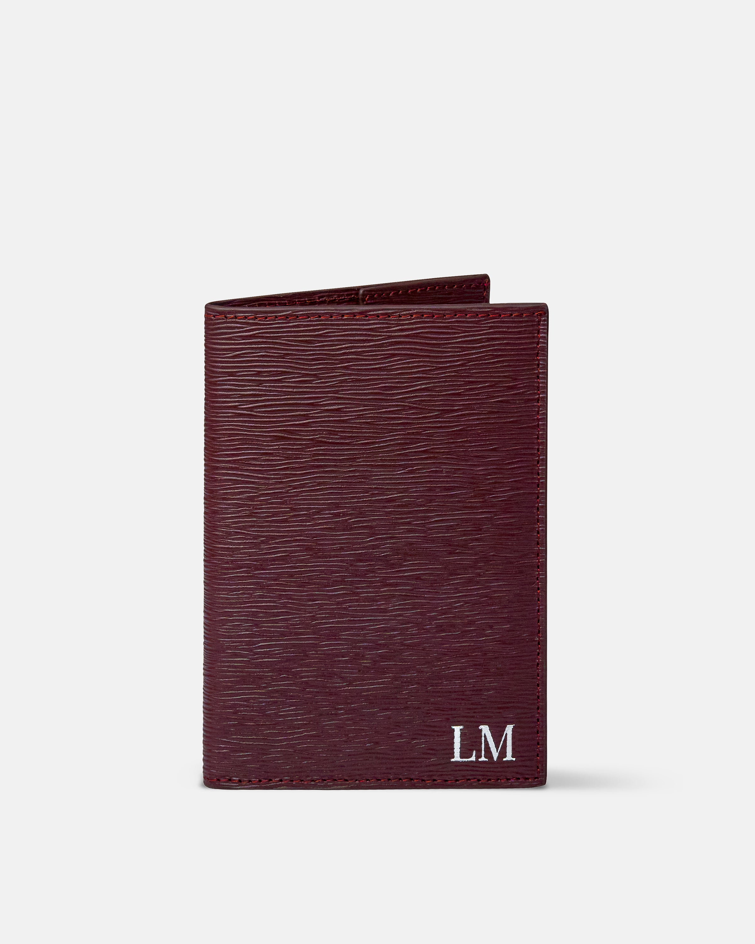 Classic Case for 1 Passport - Burgundy