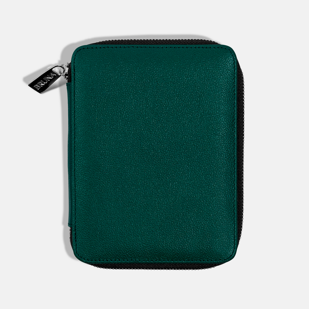 Funda con Cierre para 2 Pasaportes - Forest Green