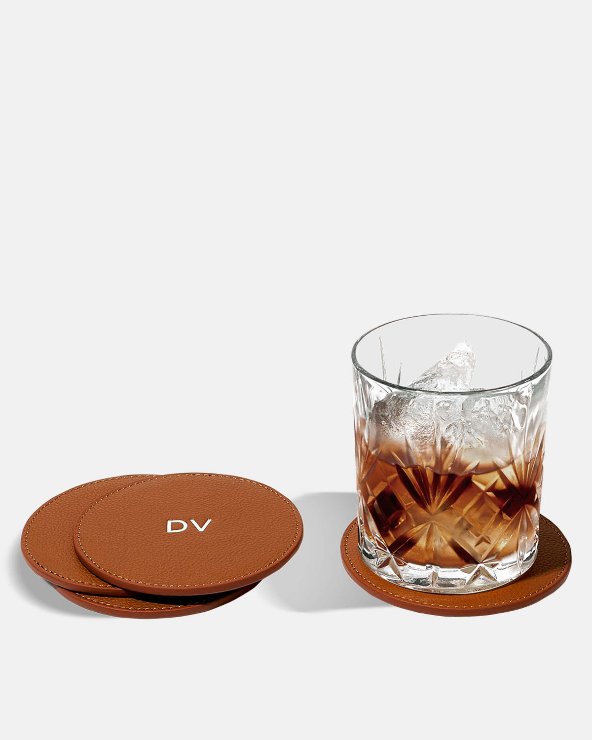 Juego De Posavasos Y Taza De Cardo - Bandeja Y Accesorios De Diseño