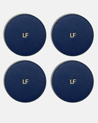 Coasters (Set of 4) - Navy Blue