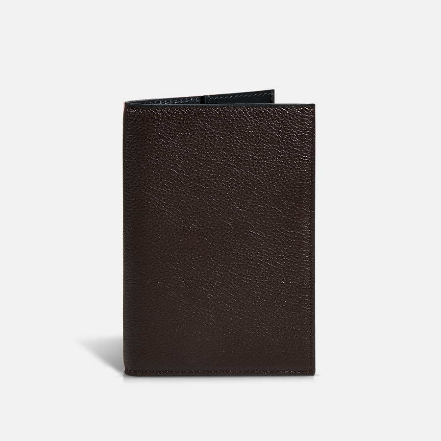 Funda Clásica para 1 Pasaporte - Espresso