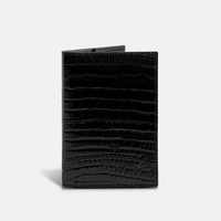 Individual Passport Cover - Midnight Black