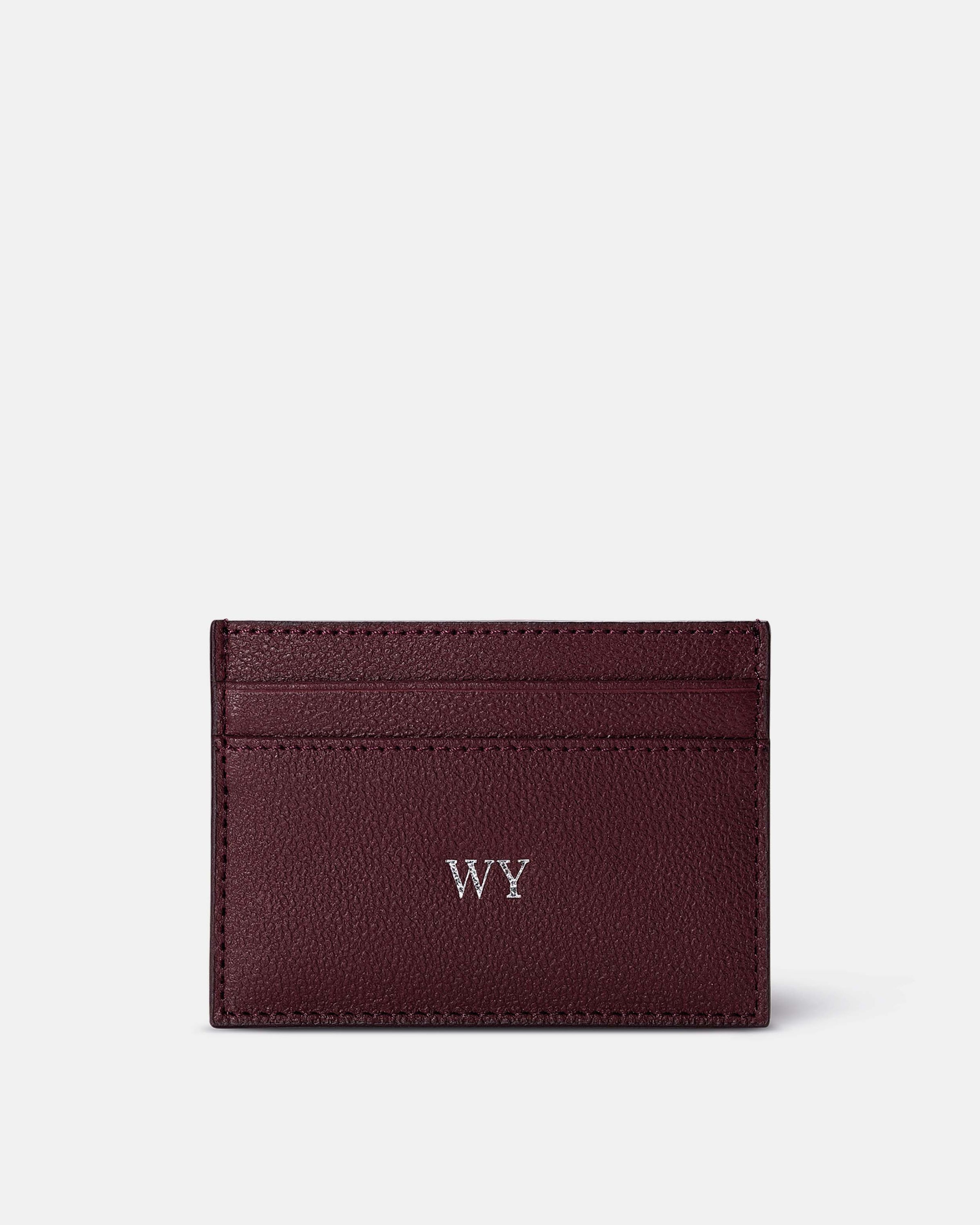 Tarjetero Tom (4 tarjetas) - Burgundy