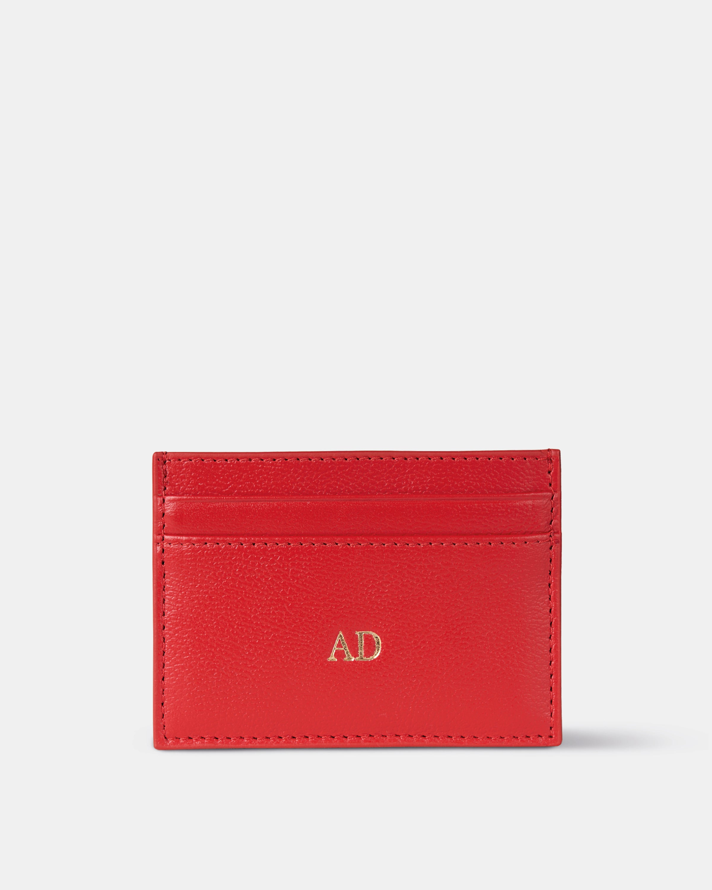 Tarjetero Tom (4 tarjetas) - Tokyo Red