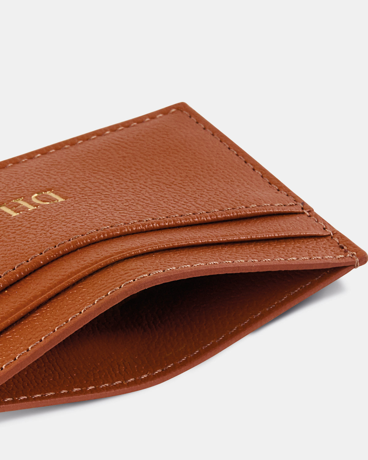 Tarjetero Tom (4 tarjetas) - Sahara Brown