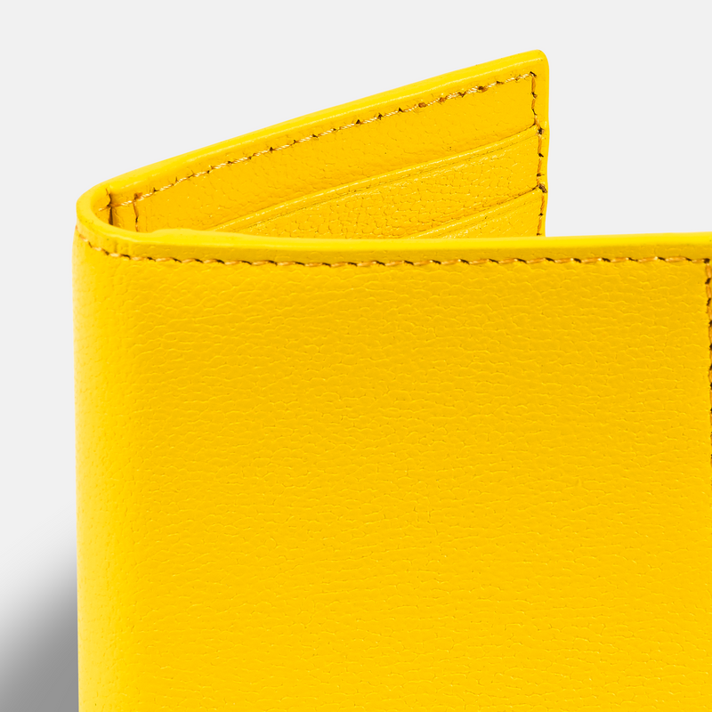 Tarjetero BiFold (8 tarjetas) - Manhattan Yellow