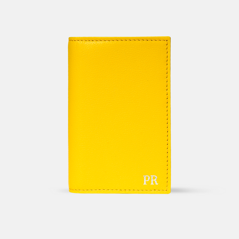 Tarjetero BiFold (8 tarjetas) - Manhattan Yellow