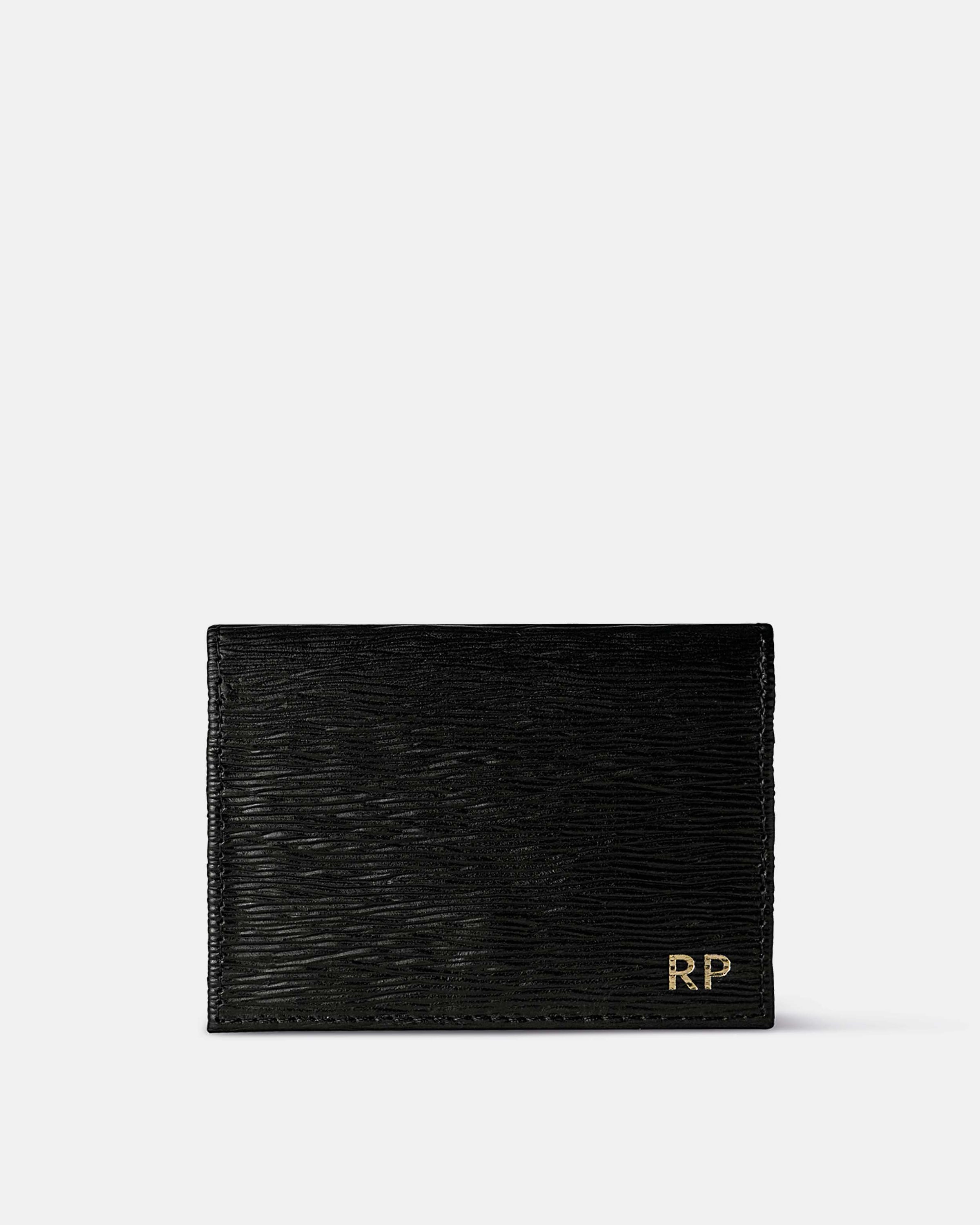 Tarjetero Luca - Black Phantom