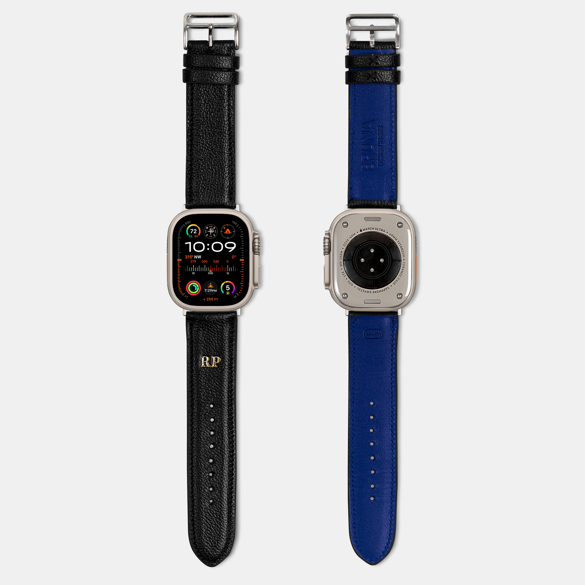 Correa para Apple Watch (42/45/49mm) - Black Caviar