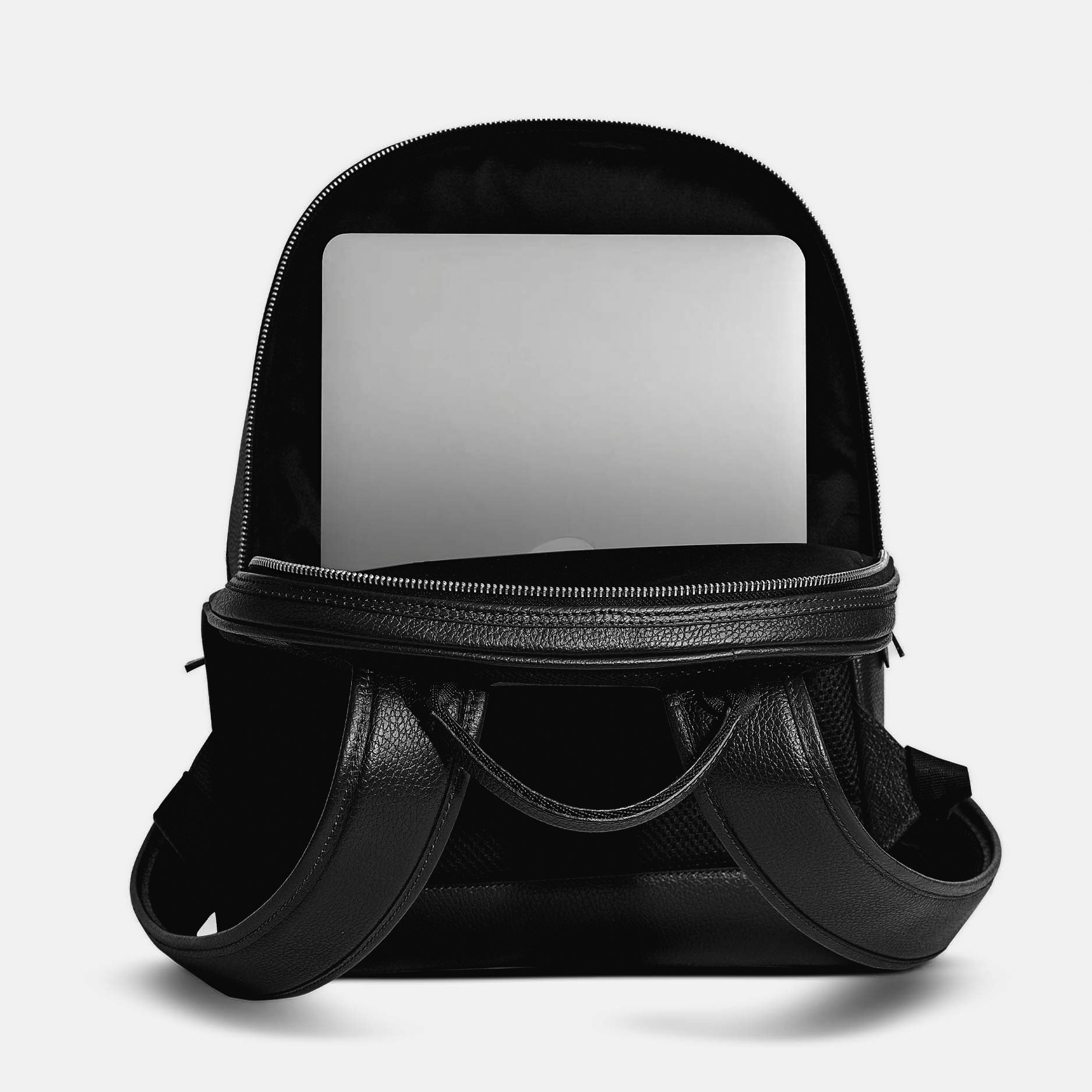 The Backpack - Black Caviar