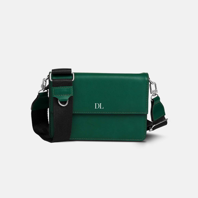 The Messenger Bag (Version 2) - Forest Green