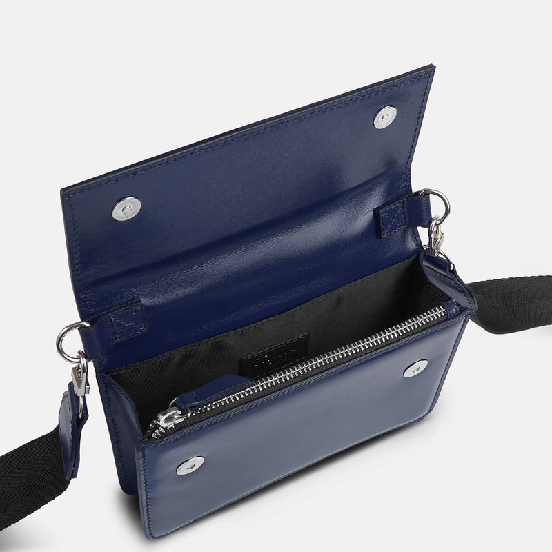 The Messenger Bag (Version 2) - Navy Blue