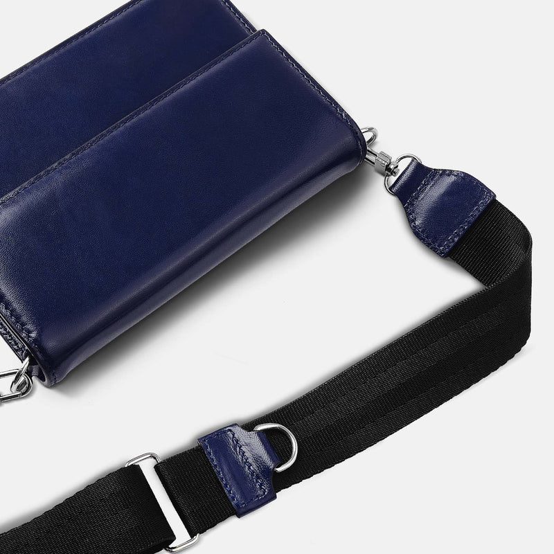 The Messenger Bag (Version 2) - Navy Blue