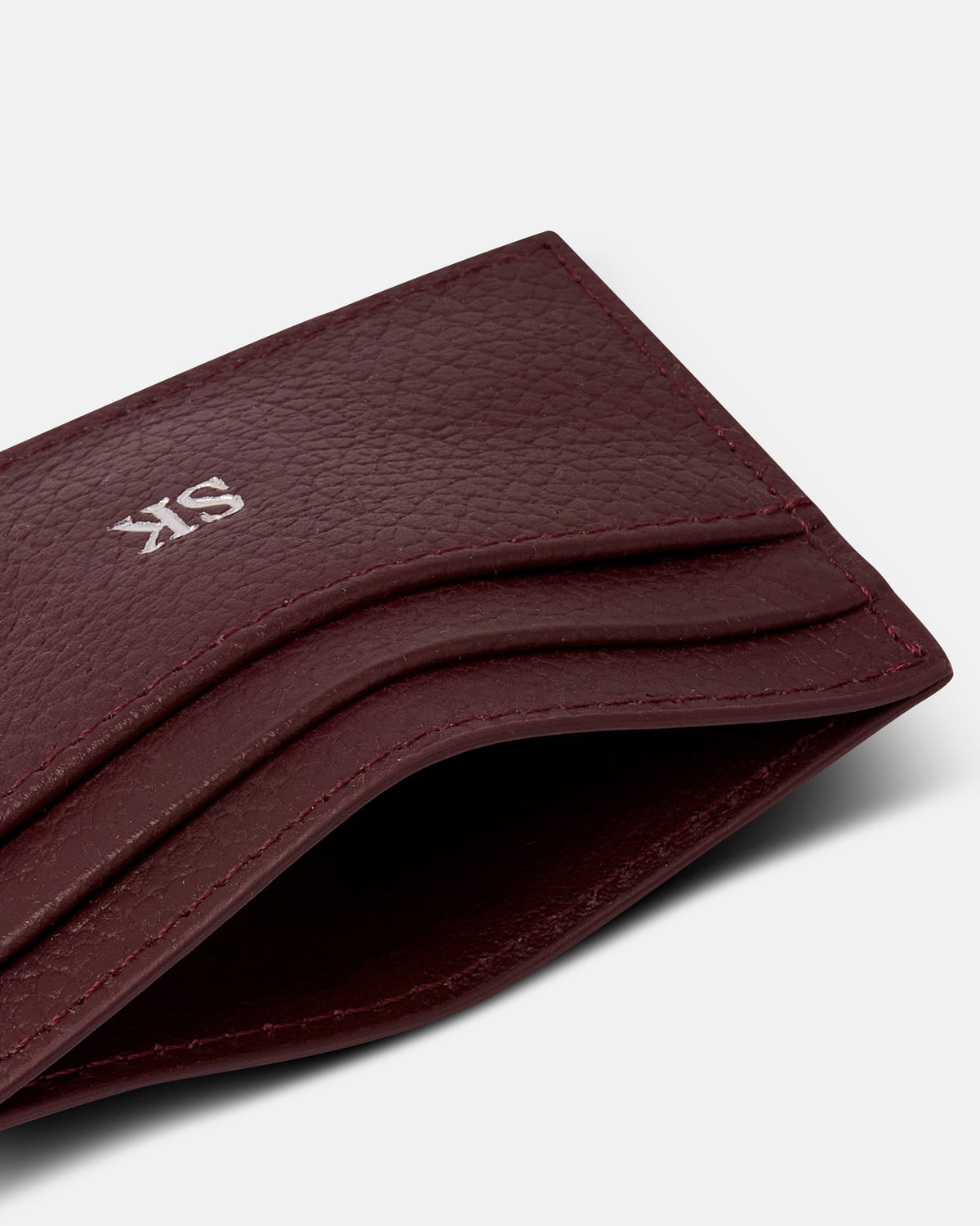 Tarjetero Tom (4 Tarjetas) - Burgundy