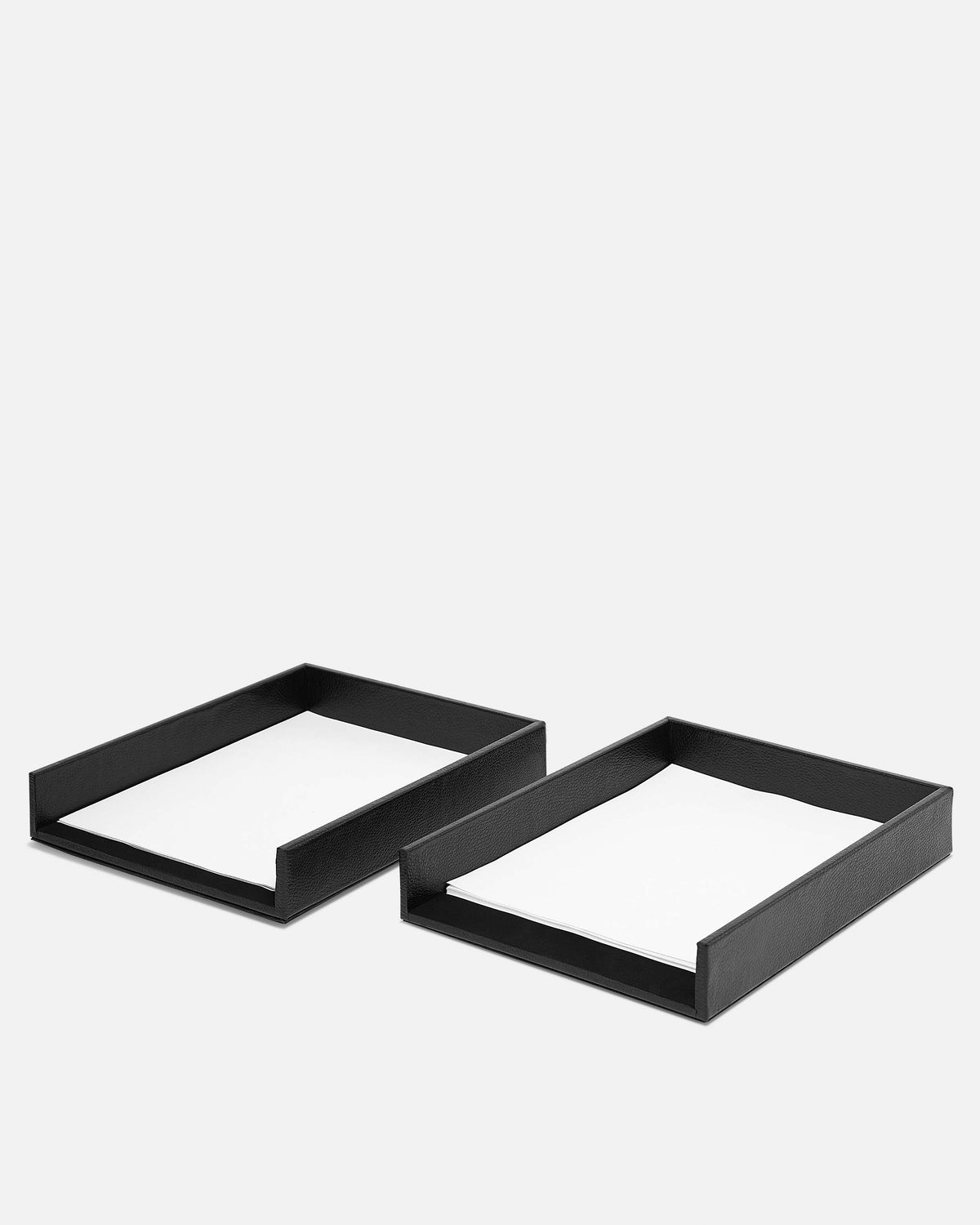 Bandeja doble para documentos - Black Caviar