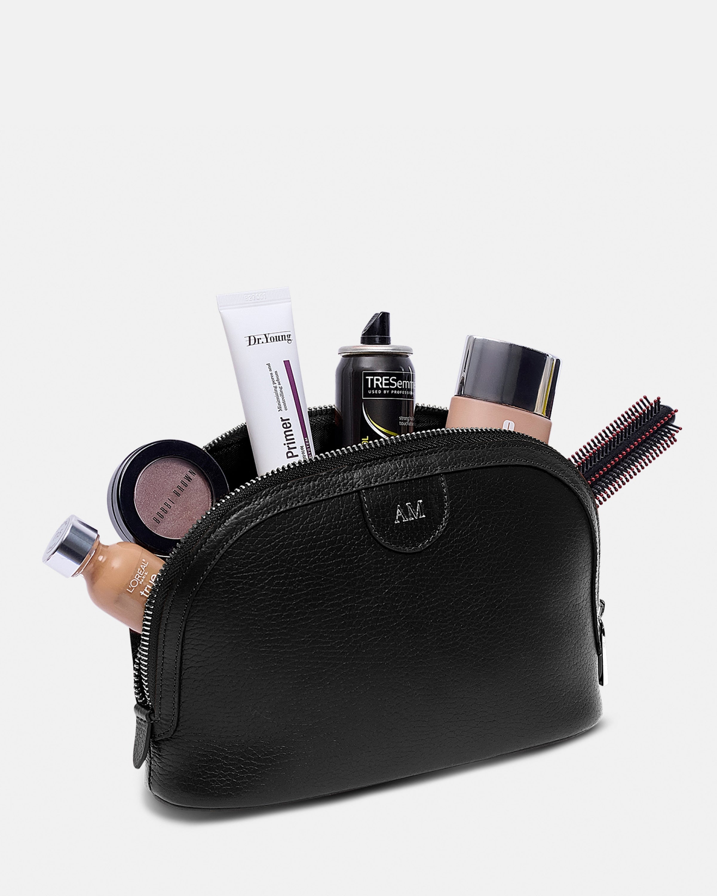 Large Cosmetic Bag - Black Caviar