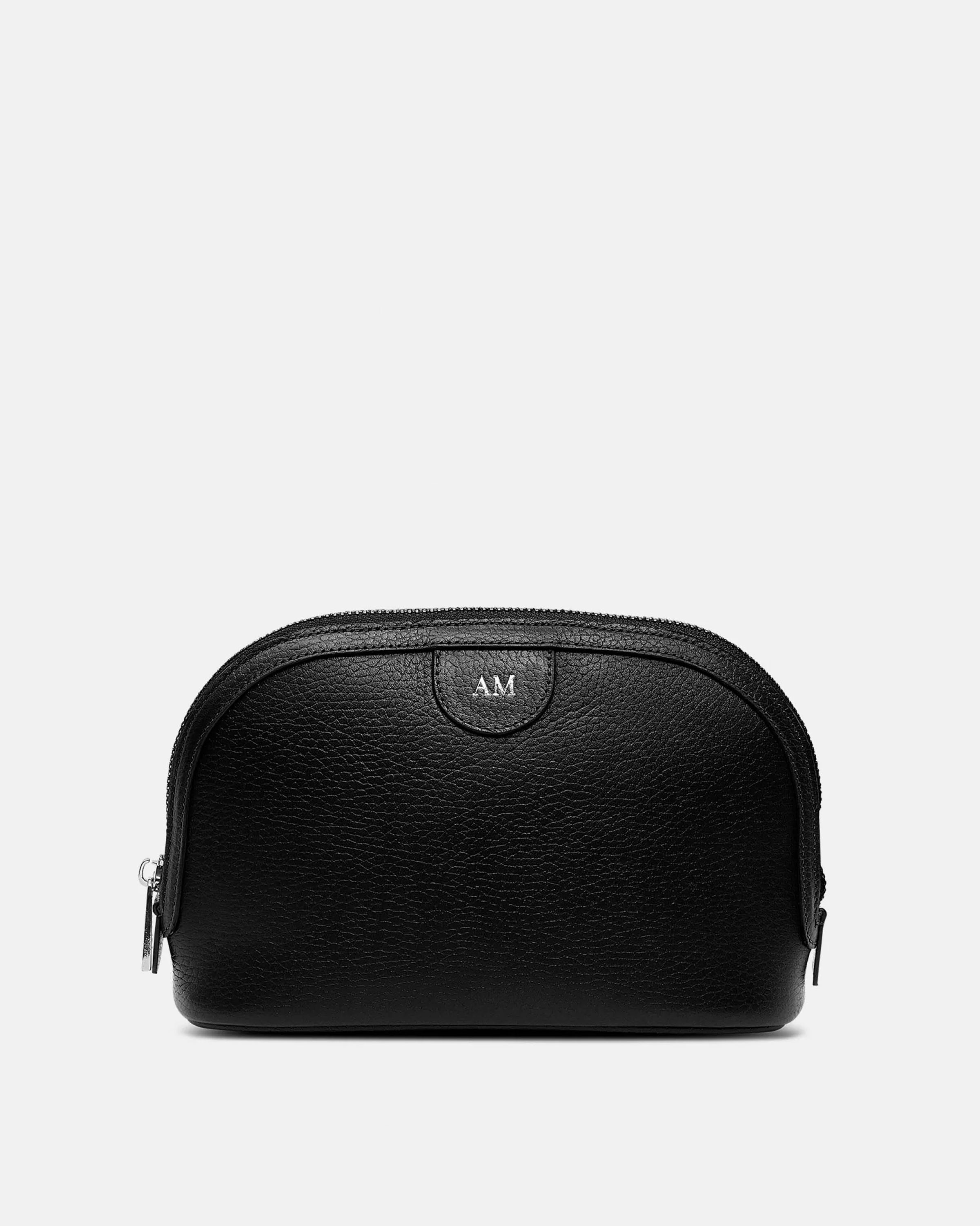 Large Cosmetic Bag - Black Caviar