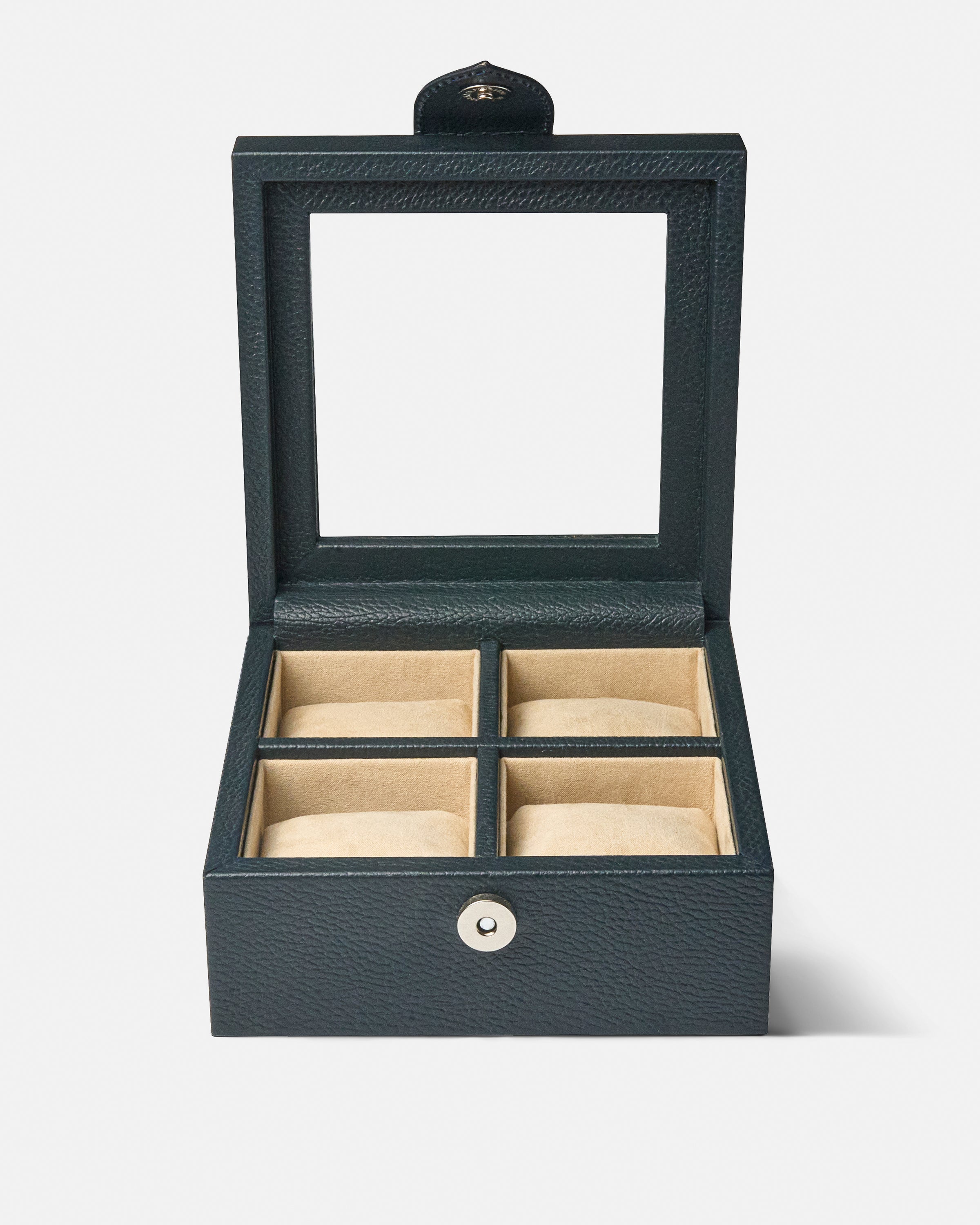 Caja 4 Relojes - Petrol Blue