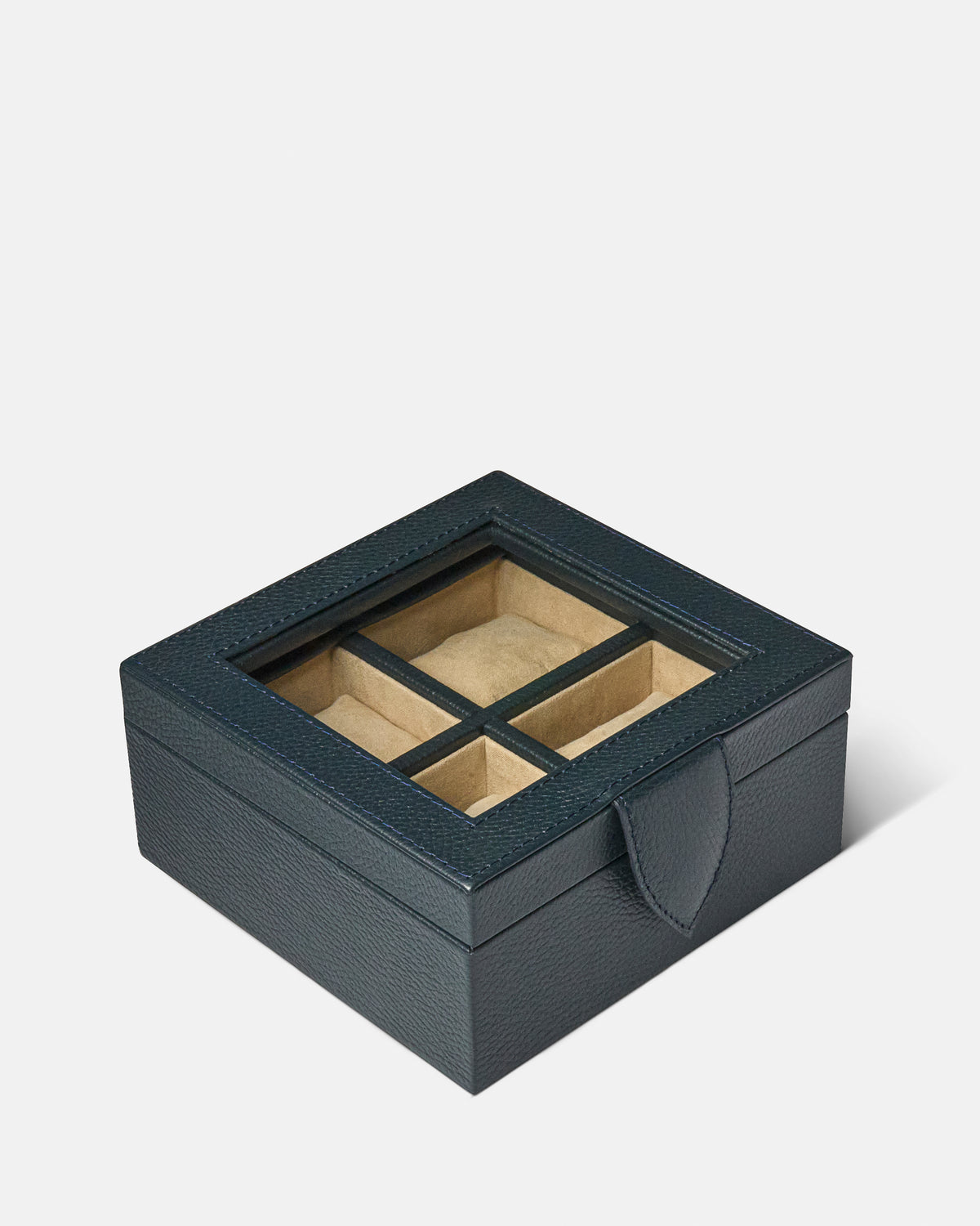 Caja 4 Relojes - Petrol Blue
