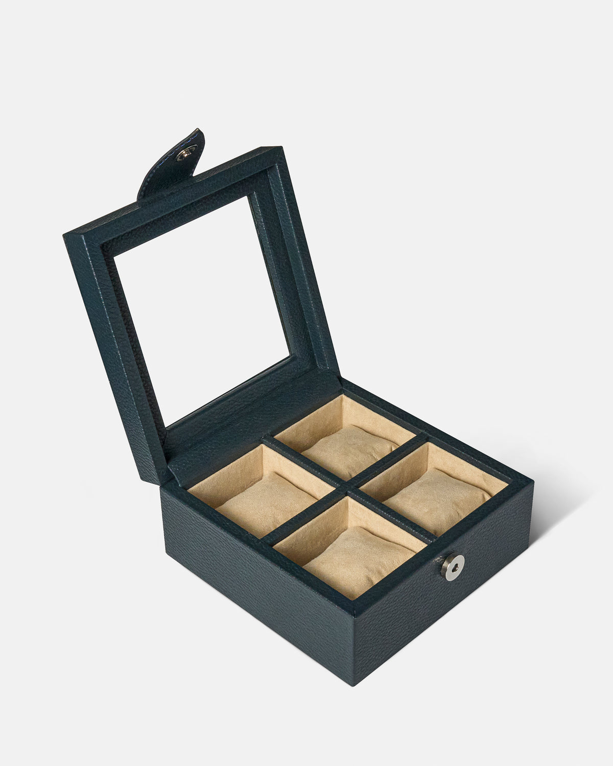 Caja 4 Relojes - Petrol Blue