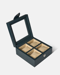 Caja 4 Relojes - Petrol Blue