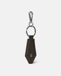 Bruna Key Ring - Espresso