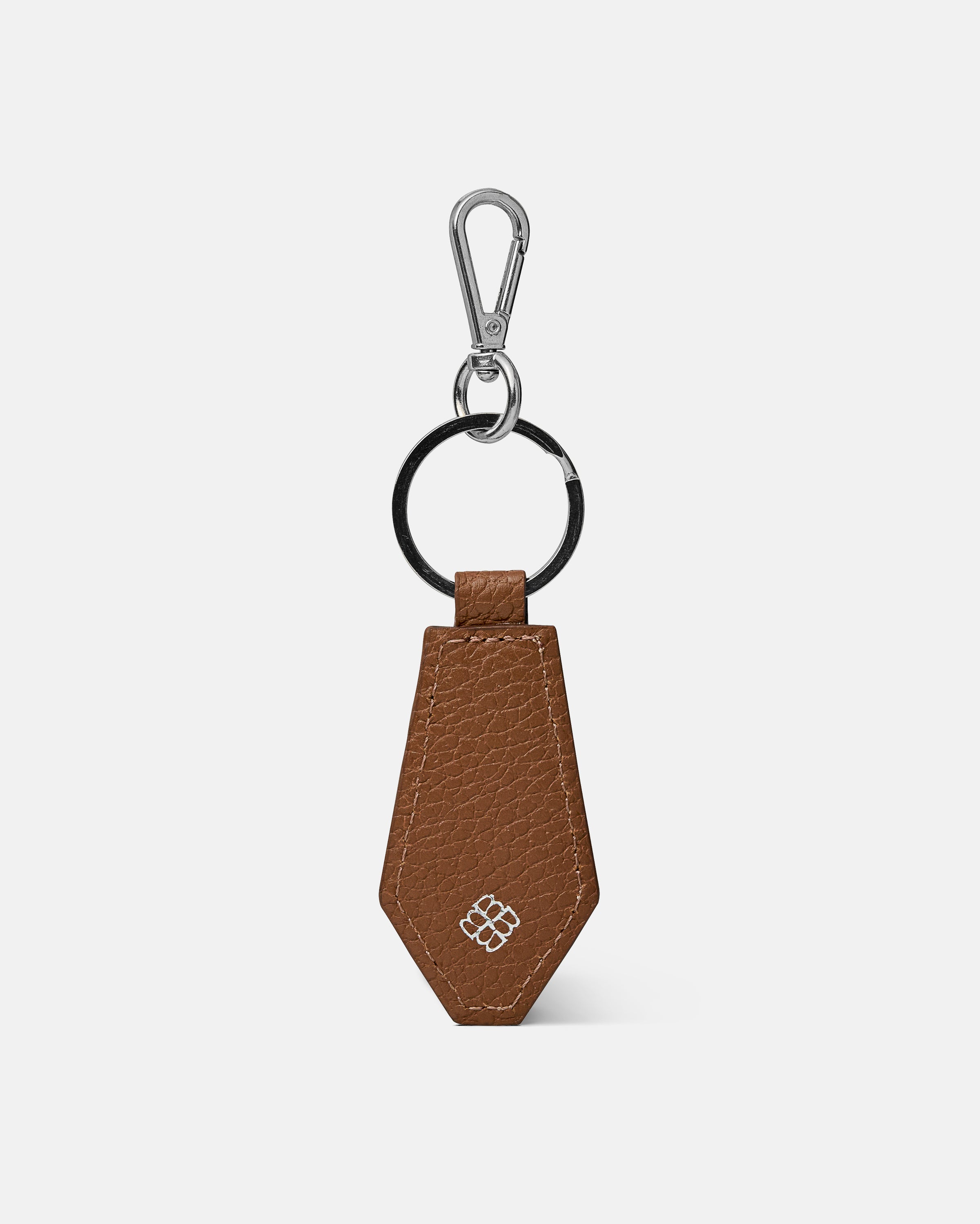 Bruna Key Ring - Sahara Brown