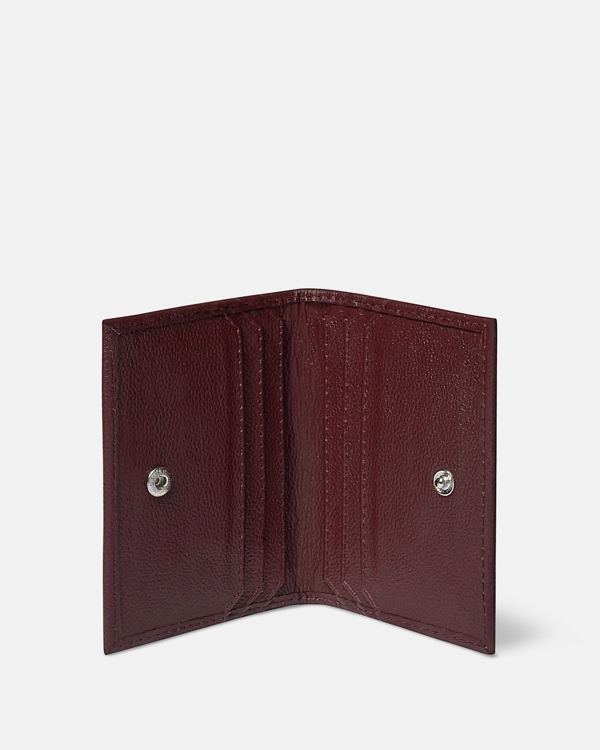 Tarjetero Luca - Burgundy