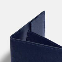 Funda Clásica para 1 Pasaporte - Navy Blue
