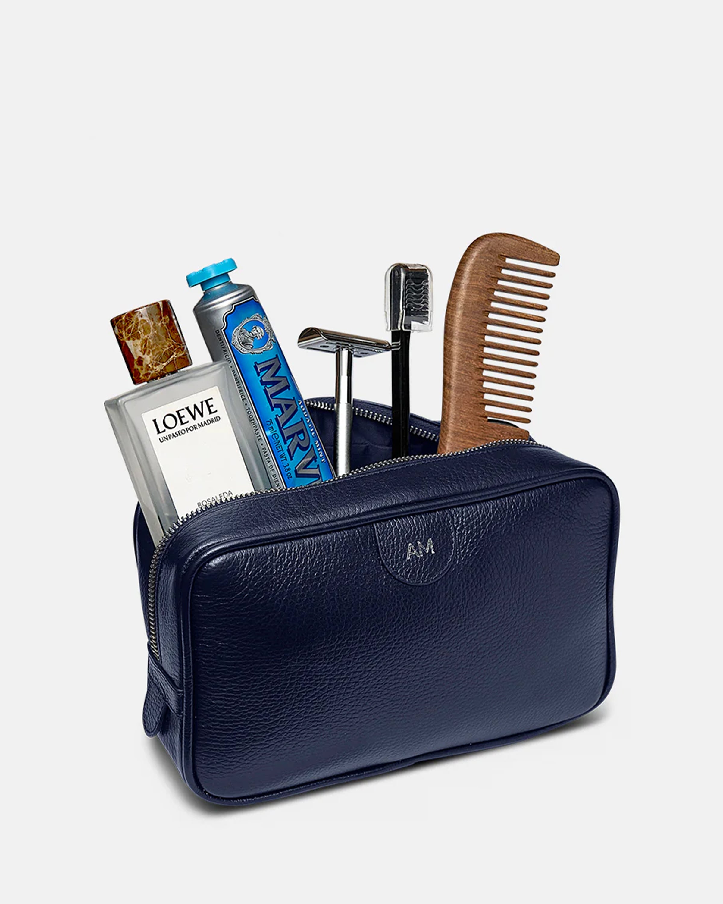 Neceser Essential (1 cierre) - Navy Blue
