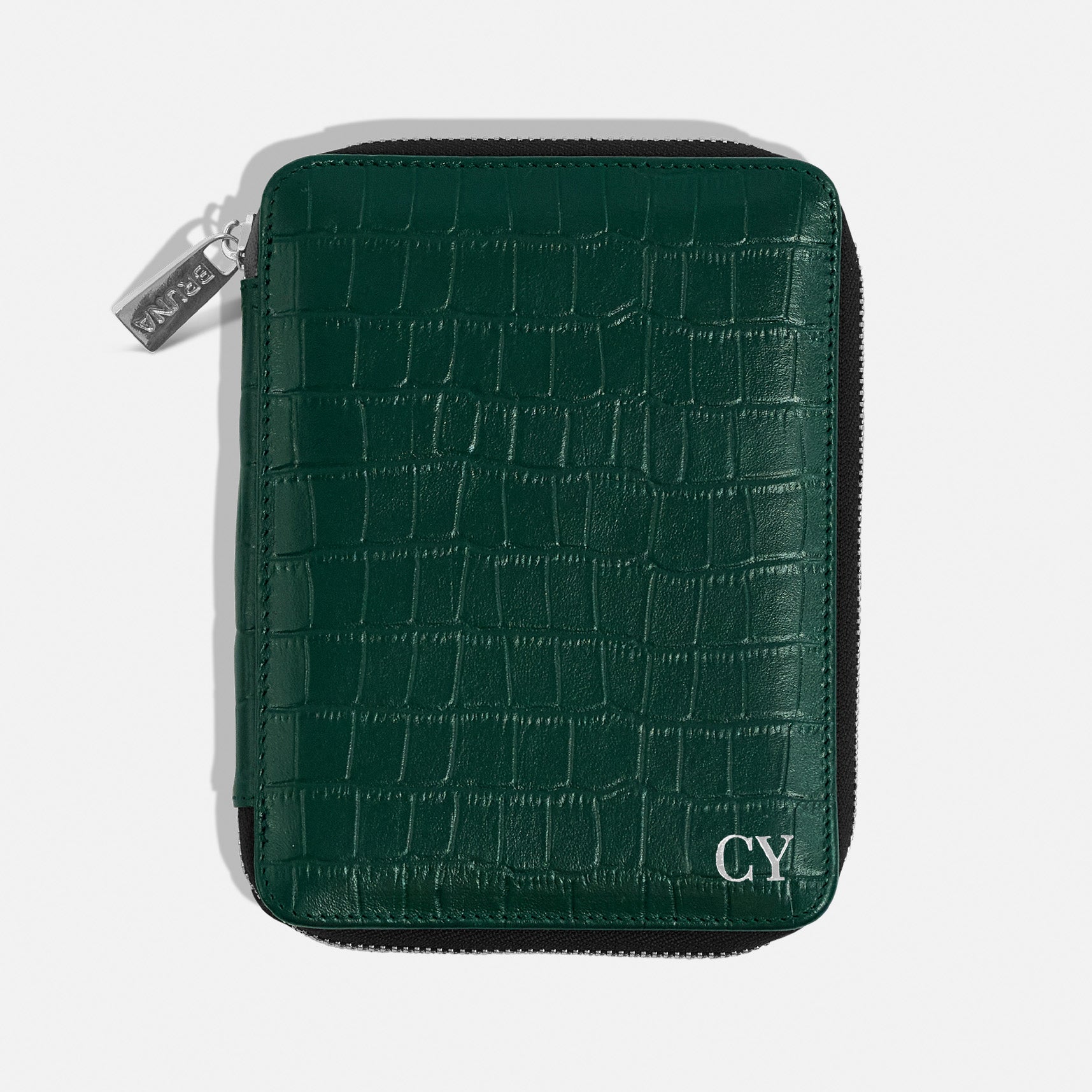 Funda con Cierre para 2 Pasaportes - Maverick Green