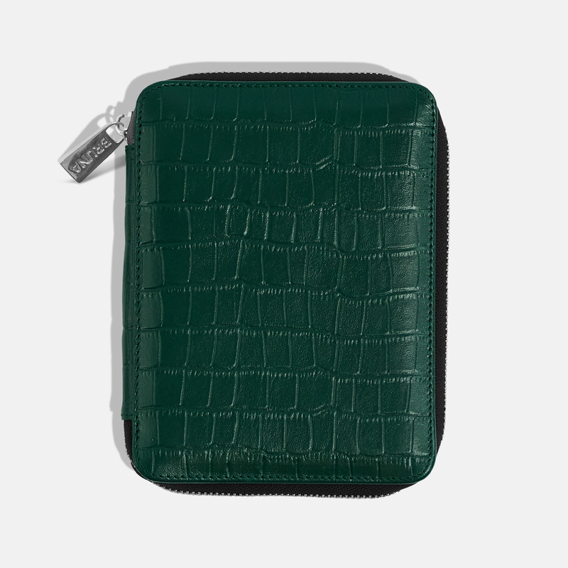 Funda con Cierre para 2 Pasaportes - Maverick Green