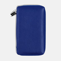 Funda con Cierre para 4 Pasaportes - Blue Riviera