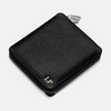 Funda con Cierre para 1 Pasaporte - Black Phantom