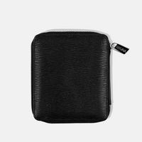 Funda con Cierre para 1 Pasaporte - Black Phantom