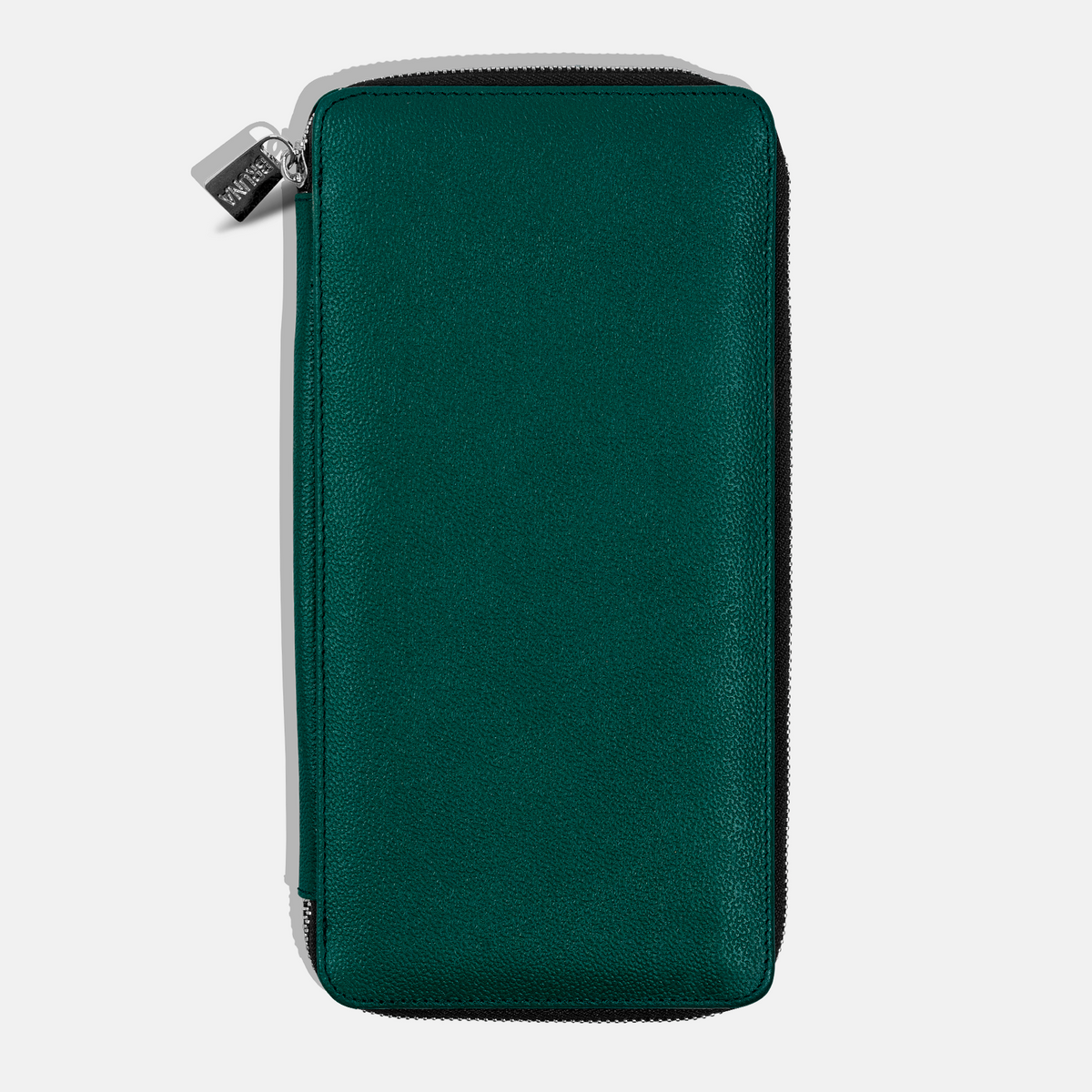 Funda con Cierre para 5 Pasaportes - Forest Green