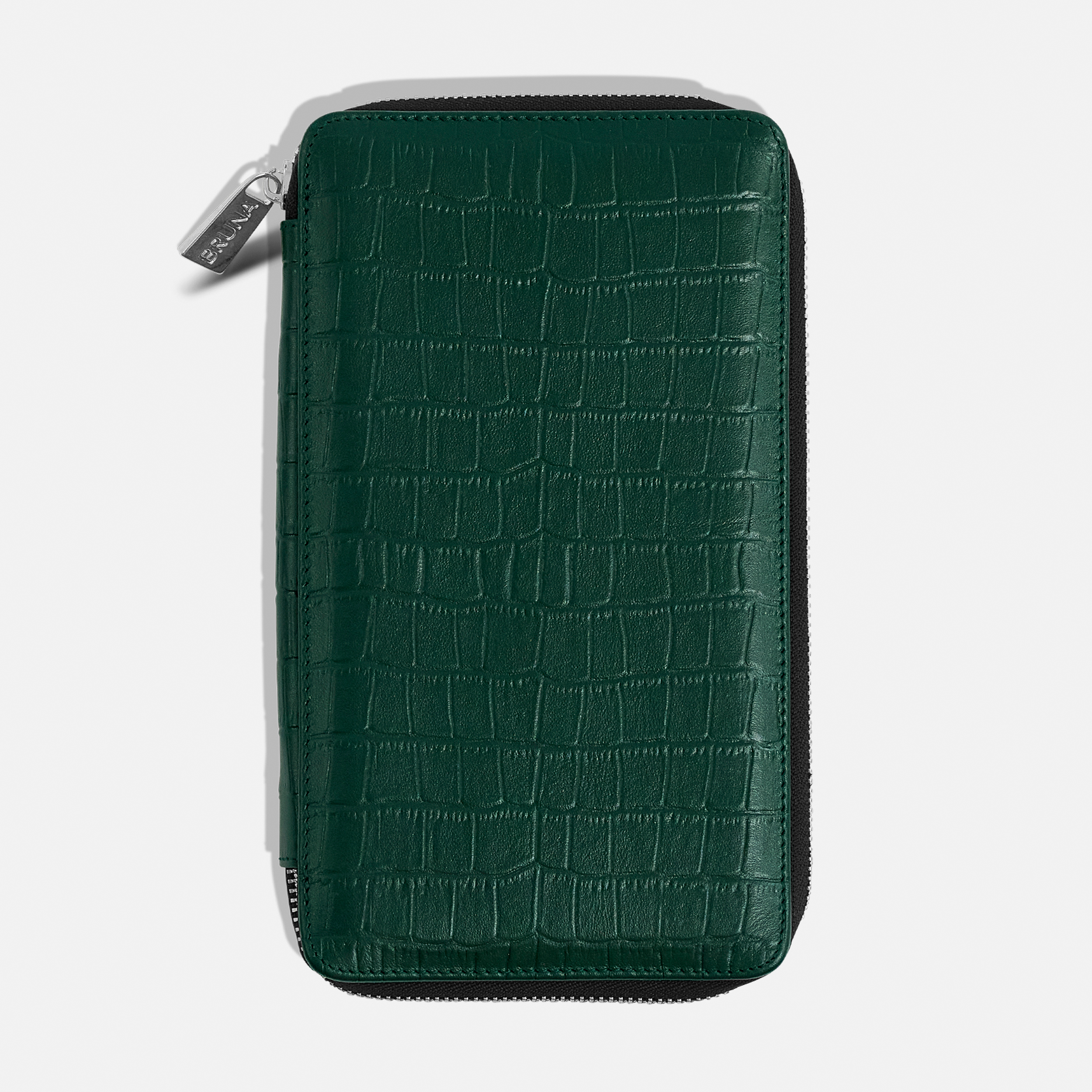 Funda con Cierre para 4 Pasaportes - Maverick Green