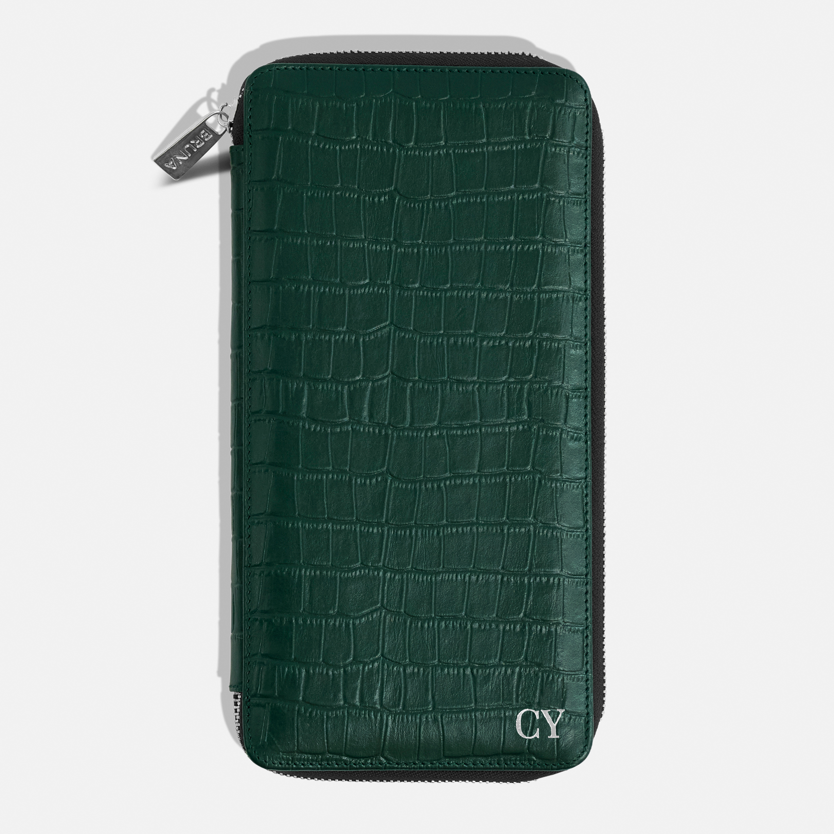 Funda con Cierre para 5 Pasaportes - Maverick Green