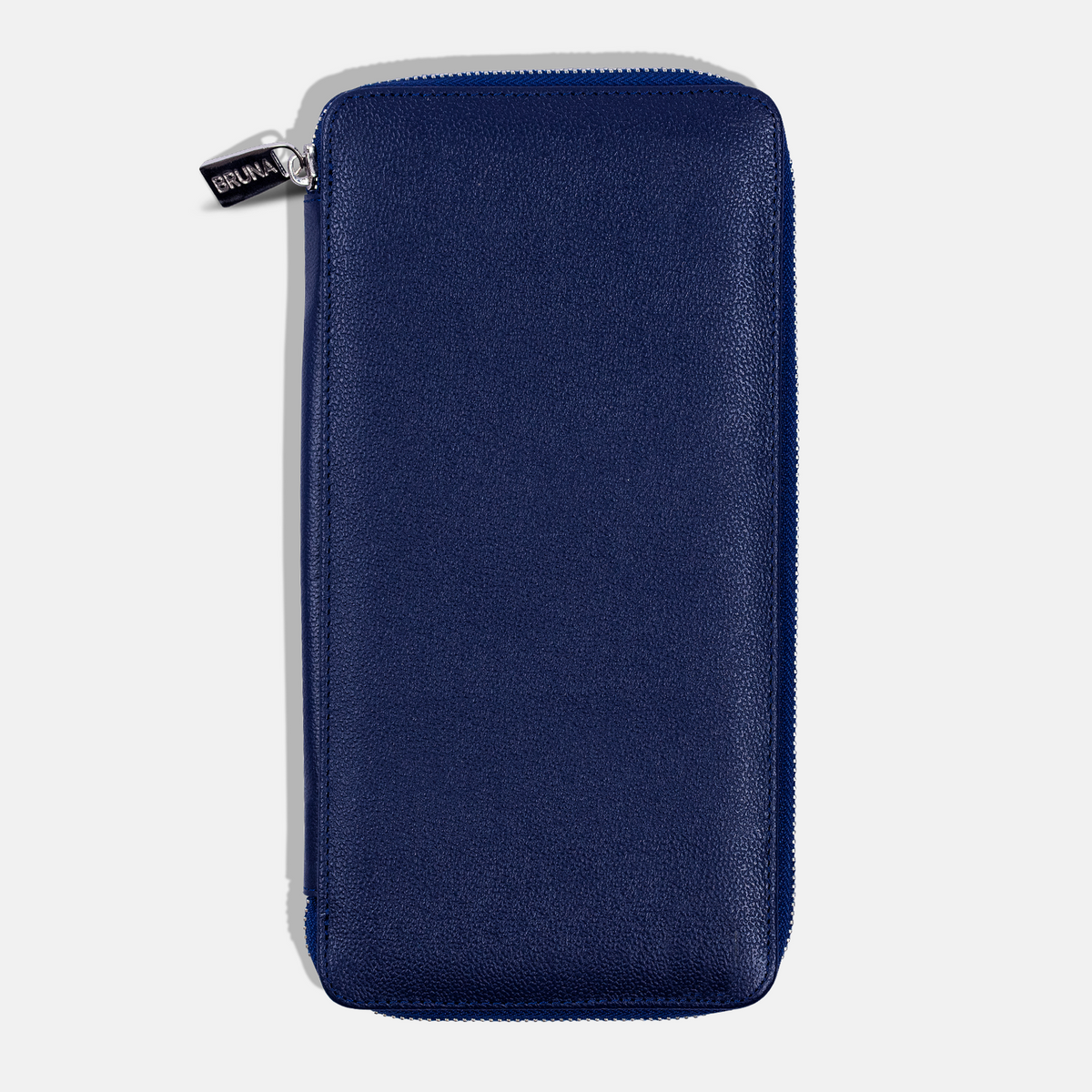 Funda con Cierre para 5 Pasaportes - Navy Blue
