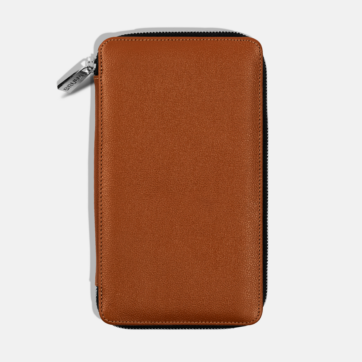 Funda con Cierre para 4 Pasaportes - Latte