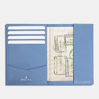 Funda Clásica para 1 Pasaporte - Sky Blue