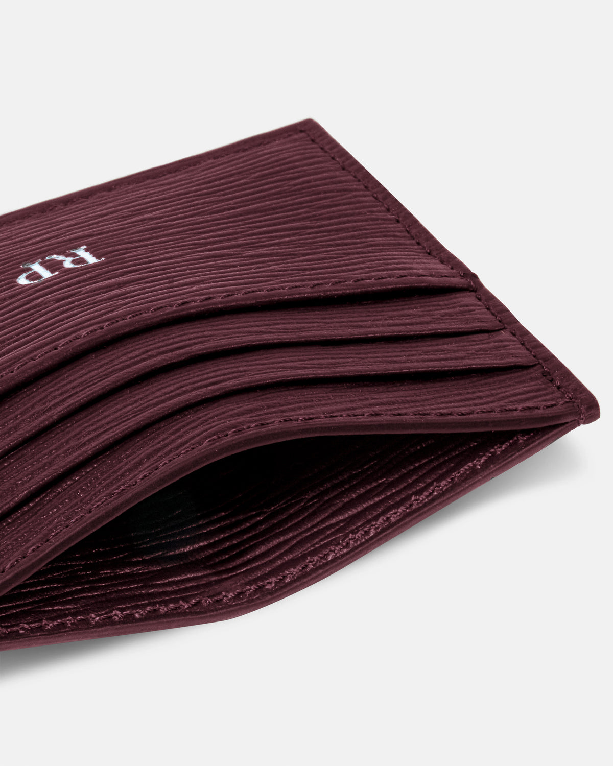 Tarjetero Tom (6 tarjetas) - Burgundy Phantom