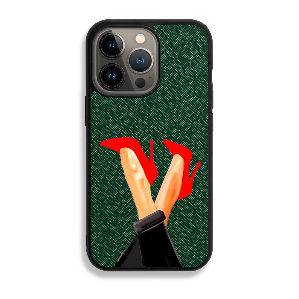 Stilettos - iPhone 13 Pro - Forest Green