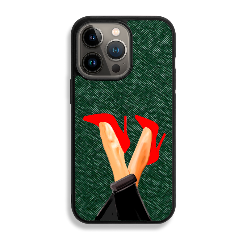 Stilettos - iPhone 13 Pro - Forest Green
