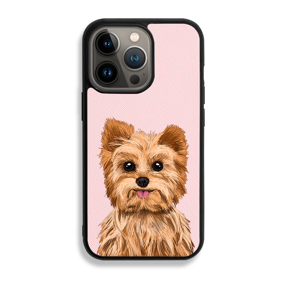 Yorkshire Terrier - iPhone 13 Pro - Forbidden Pink