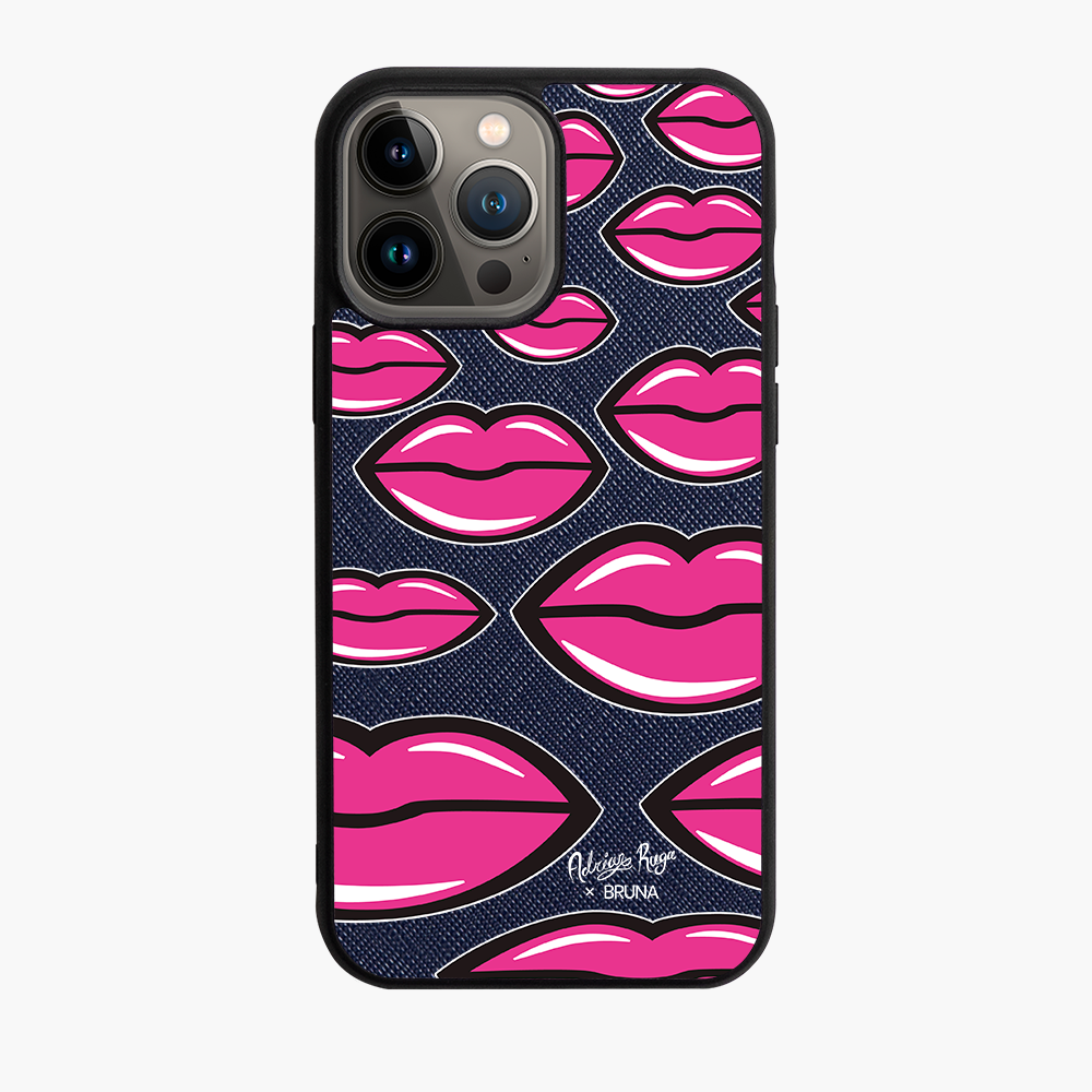 Give You A Kiss by Adrián Ruga - iPhone 13 Pro Max - Navy Blue