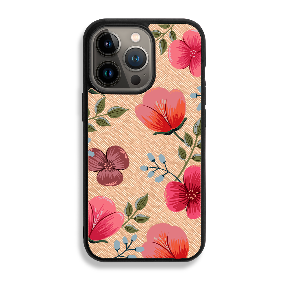 Blooming Beauties - iPhone 13 Pro - Nude Coco